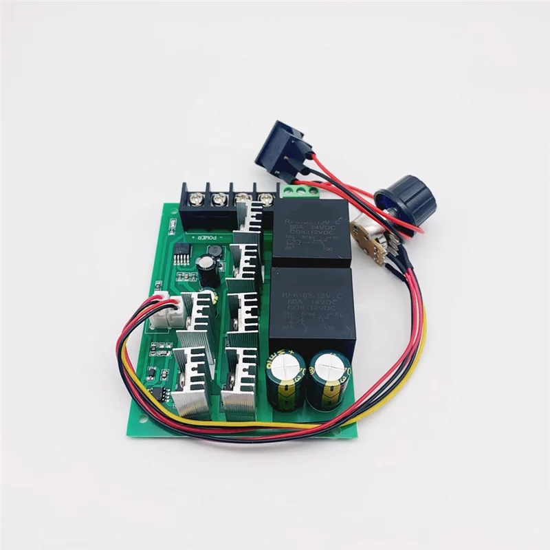CABE-PWM ブラシモーターコントローラー 2000W 40A 正転・逆転モーター速度コントローラー DC 12V 24V 36V DC電源