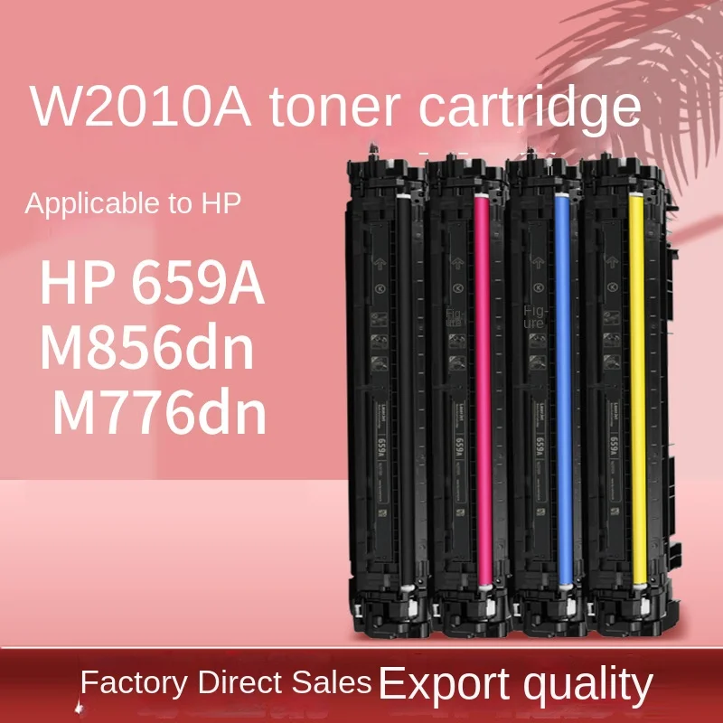 Imagem -06 - Cartucho de Tinta da Impressora Adequado para W2010a hp 659a Cartucho de pó M776 856dn W2004a Tambor Selósforo W2013a