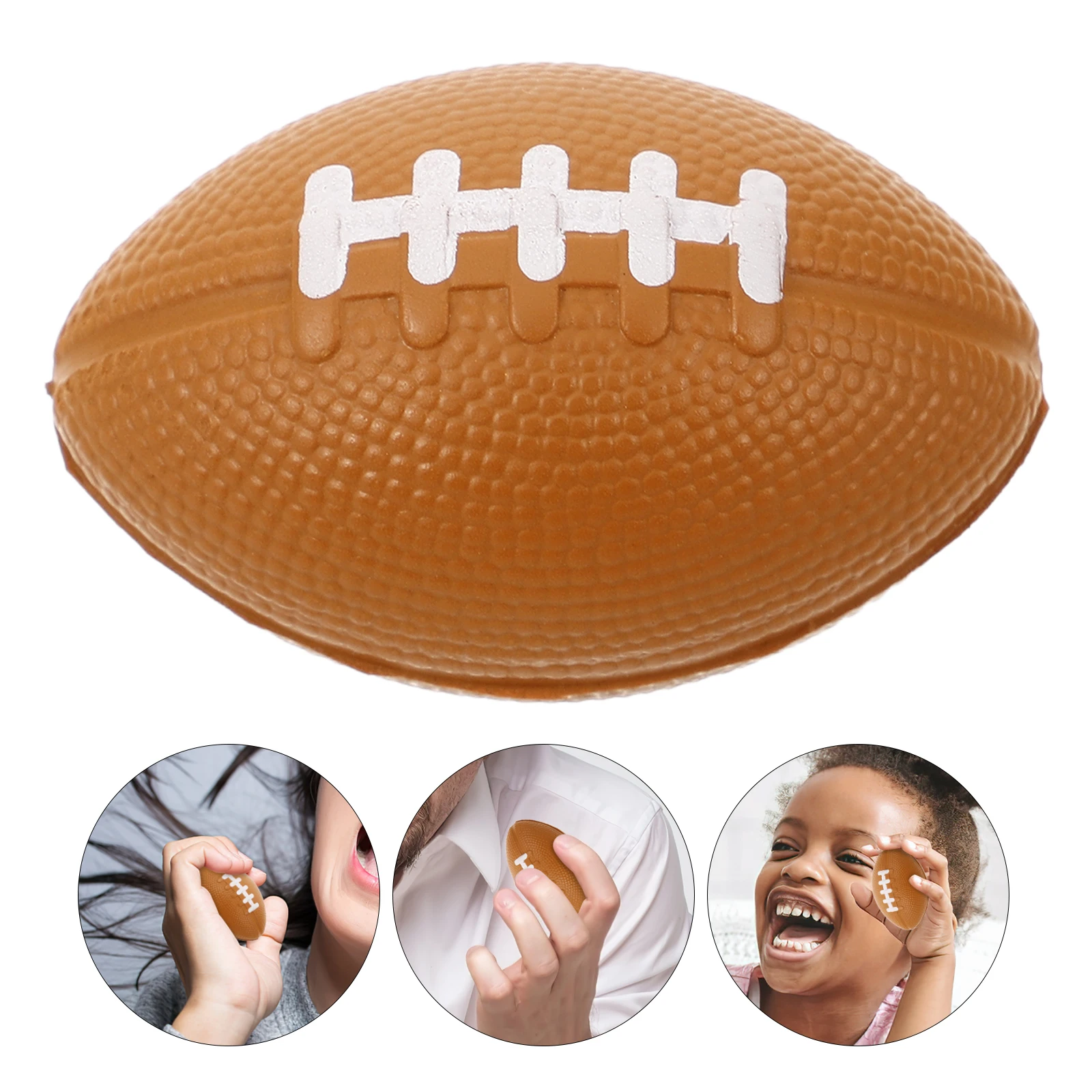 

10pcs Ball Shaped Stress Relief Squeeze Plaything Soft Pu Relaxing Sensory Cute Kids Party Favors
