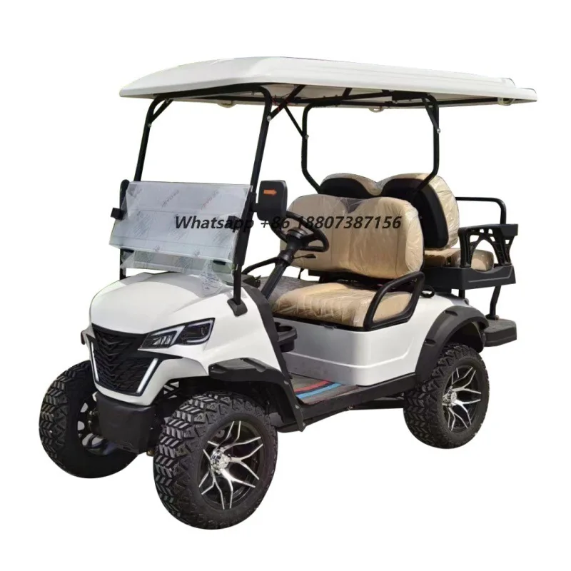 

Golf Cart Companies Near Me New Electric Golf Carts 4 Seater 48V 3.5KW Motor 25-30km/h 90km Range with Parts and Bags