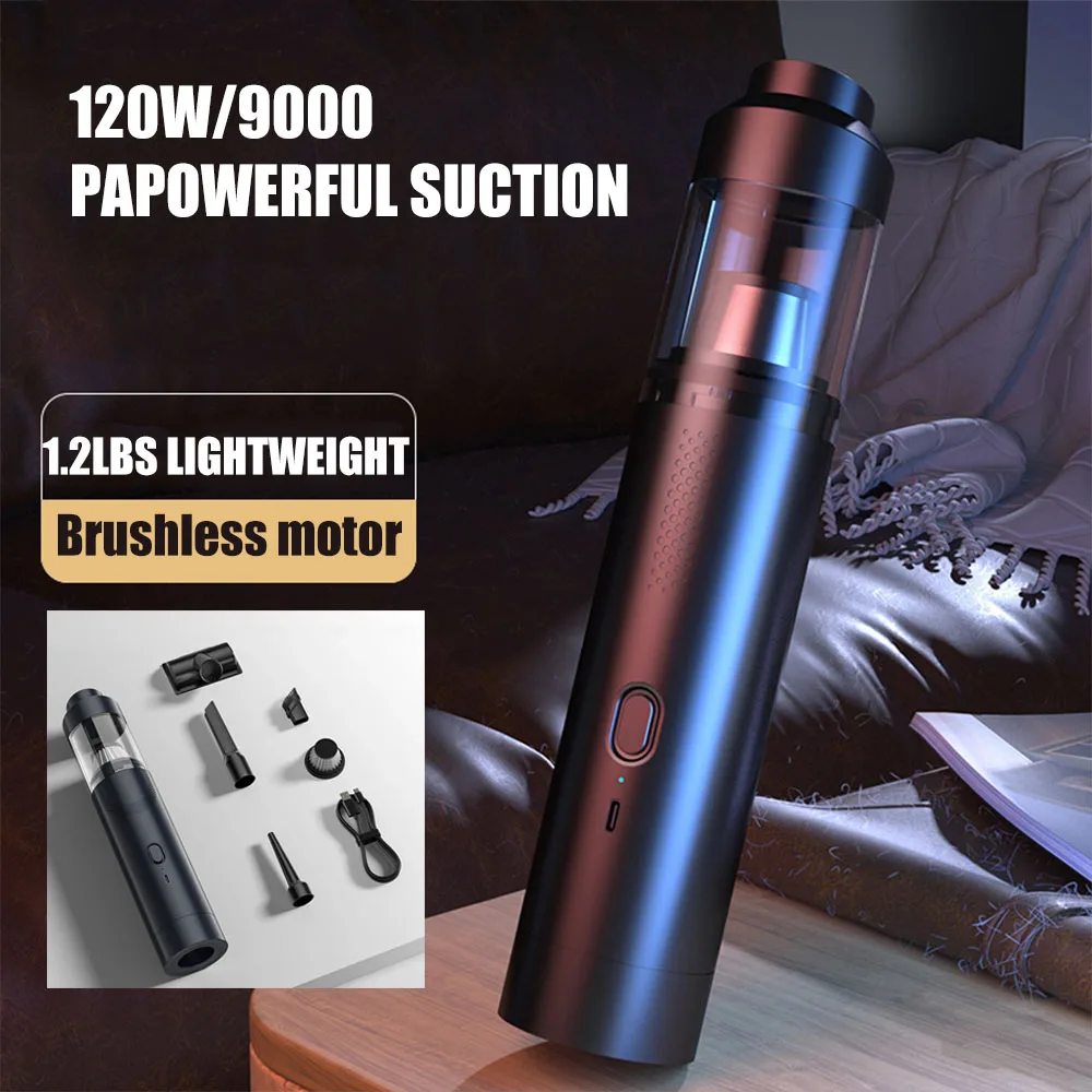 Fanttik Slim V8 Mate/V8 Apex مكنسة سيارة لاسلكية محمولة 12000Pa/30AW مكنسة كهربائية صغيرة RobustClean مع خرطوم مرن وفرشاة للحيوانات الأليفة