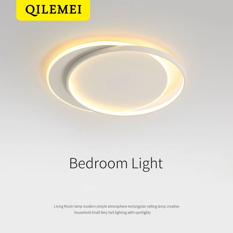 Lampade per camera da letto plafoniere per interni a LED soggiorno sala da pranzo bianco nero decorazione per la casa finlandese lampade DropShipping luminaria dero