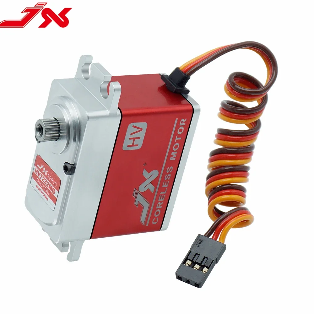 JX PDI-HV7232MG 32KG High Precision Metal Gear Full CNC Aluminium Shell Structure High Voltage Digital Coreless Standard Servo