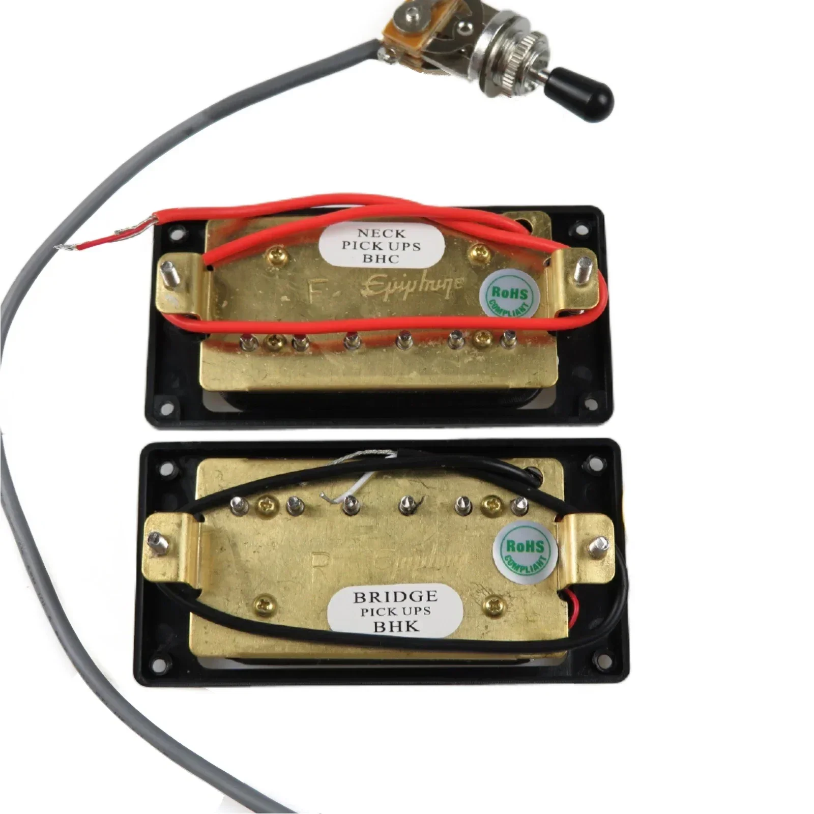 Q-X Music Store-1 Set Gold-Sealed Humbucker Pickups For Guitar Parts LP Guitar