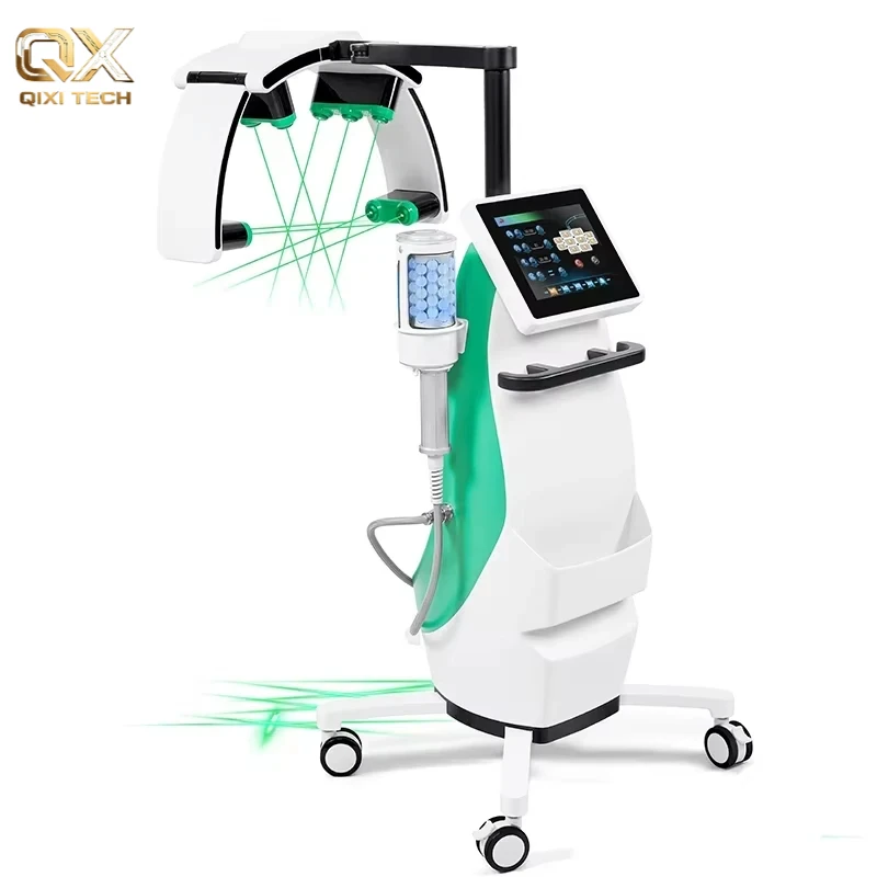 2026 New CE 2 IN 1 10D Emerald Laser 532nm Green Red Light, Inner Ball Roller Body Sculpting Care Device for Salon Wellness