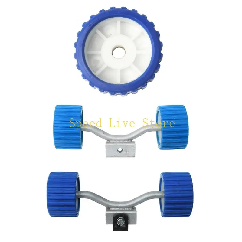 547C Anti Corrosion Boat Trailer Wheel Assembly Rollers For Secure Hull
