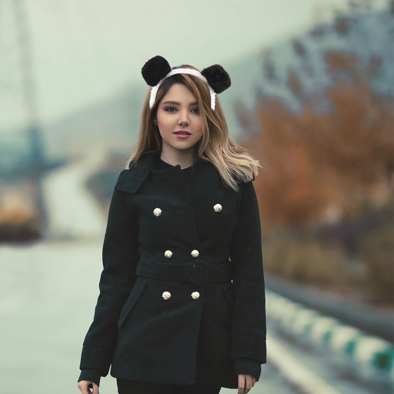 

1Set Panda Headband Bow Tie Tail Animal Costume Set for Kids Cosplay Party Dress Up Creative Gift Panda Costumes Set