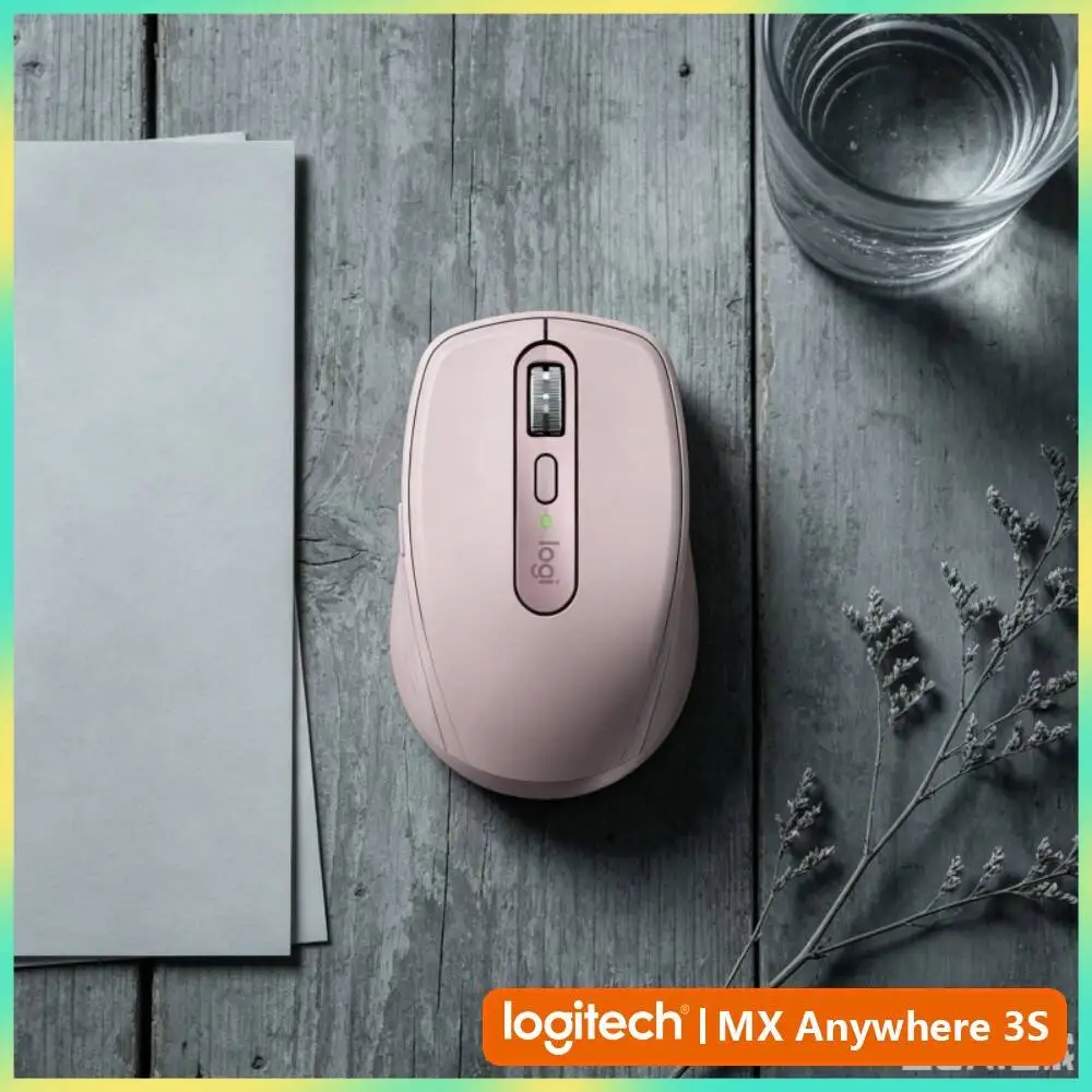 Travel MX Anywhere 3S - 8K DPI, 3-Device Bluetooth, Quick Charge, Perfect for Auto Short Trip & On-site Task