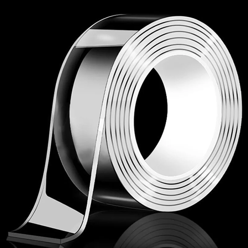 Nano dubbelzijdig plakband Extra sterk waterdicht transparant traceless tape verdikt herbruikbare decoratieve tape home tools