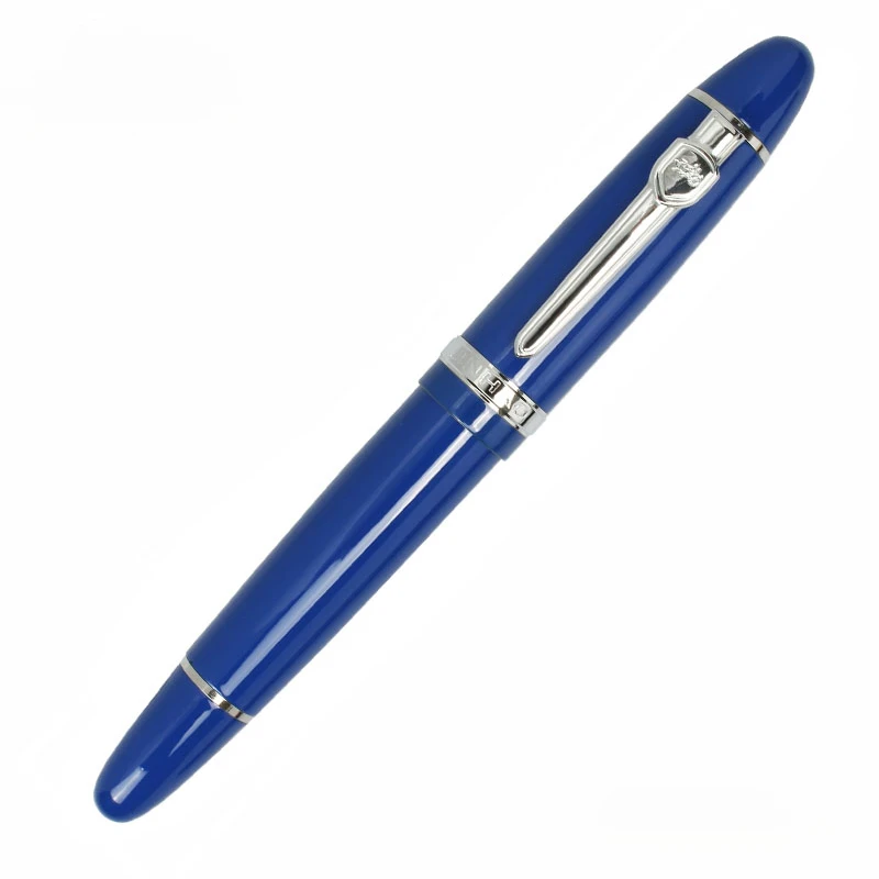 

New Jinhao 159 Ballpoint Ben 0.5mm Black Steel Blue Colors Business Stationery Teacher Travel Ball Pen Student Writing Gift