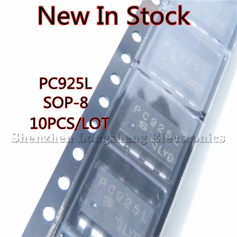 10PCS/LOT  PC925L SOP-8 PC925 SMD Optocoupler Isolator New In Stock