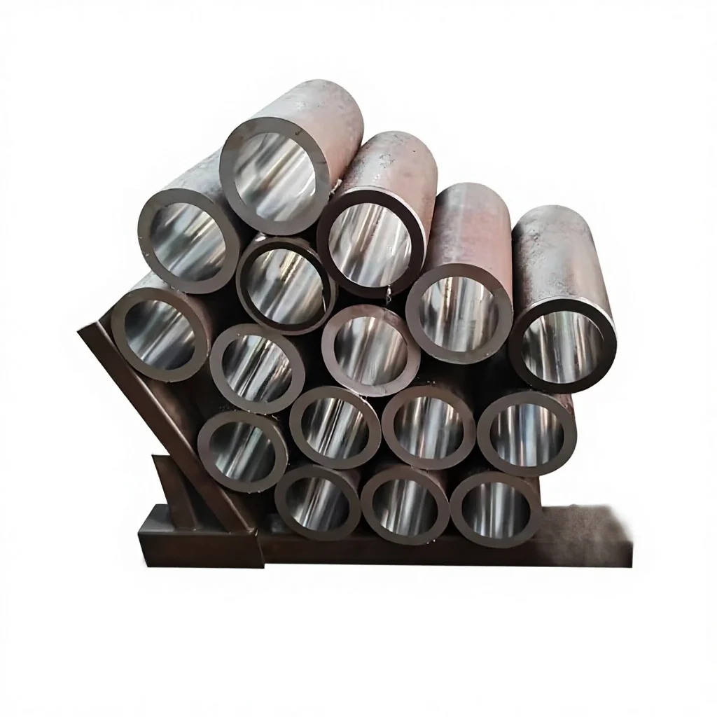 Stainless Steel Single-Acting Hydraulic Cylinder 500mm Overall Length 240mm Stroke Hard Chrome Plated Rod-High Load