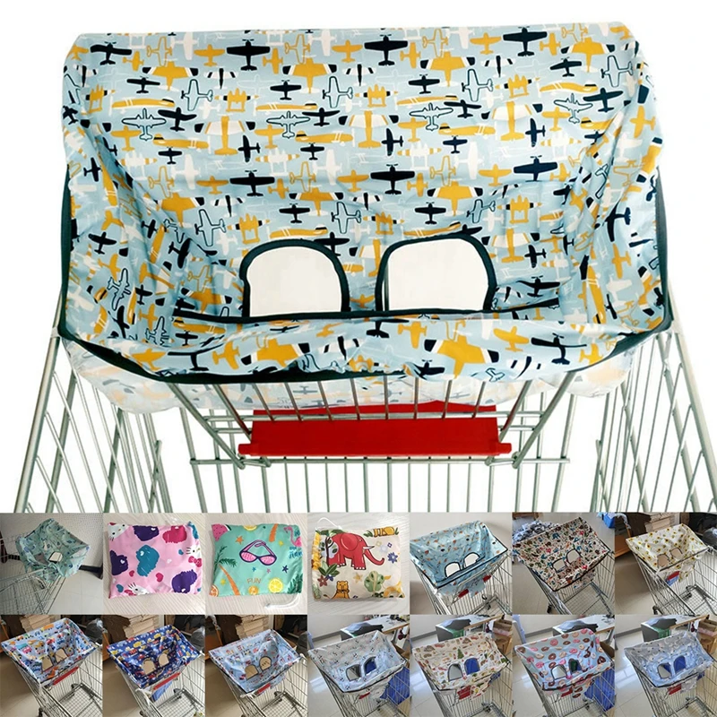 Children Supermarket Grocery Shopping Cart Cover Baby Infant Seat Pad Anti-dirty Cover Kids Portable Traveling Seat Cushion