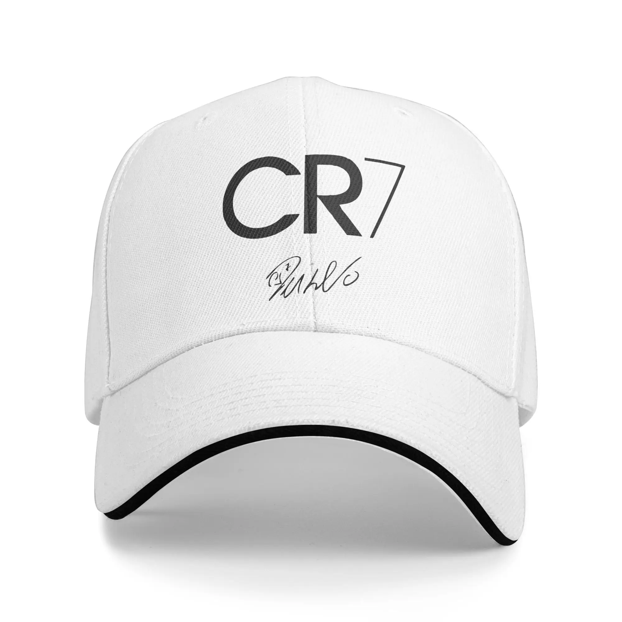 قبعة بيسبول كريستيانو رونالدو CR7 اكسسوارات للجنسين Casquette القبعات قبعة عادية التدريبات في الهواء الطلق قابل للتعديل صالح Snapback قبعة #1