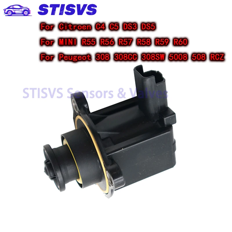 11657593273 Car 12V Supercharger Changeover Valve Solenoid Valve For Citroen C4 C5 DS3 DS5 MINI R55 R56 R57 R58 R59 R60 Peugeot