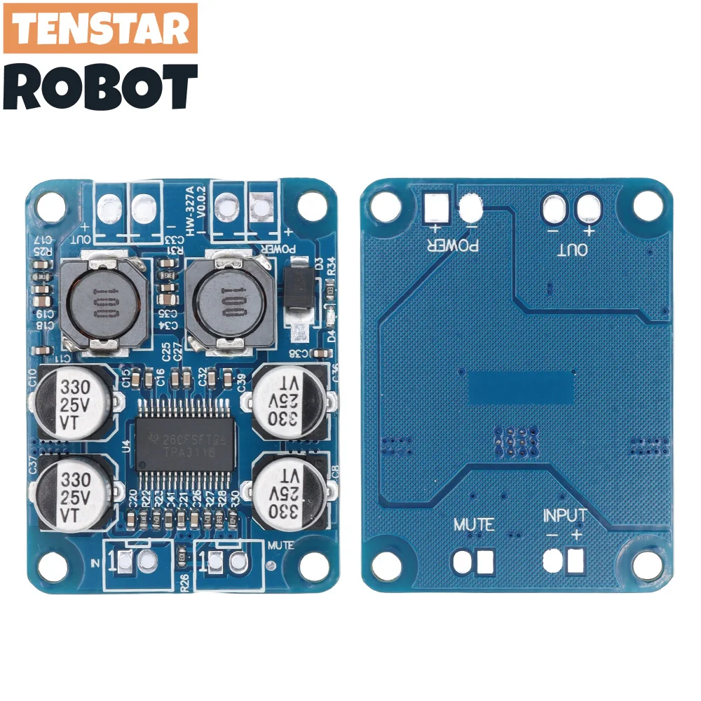 32Pin Chip Original TPA3118 60W DC 12V-24V Mono Digital Audio Power Amplifier Board Amp Module