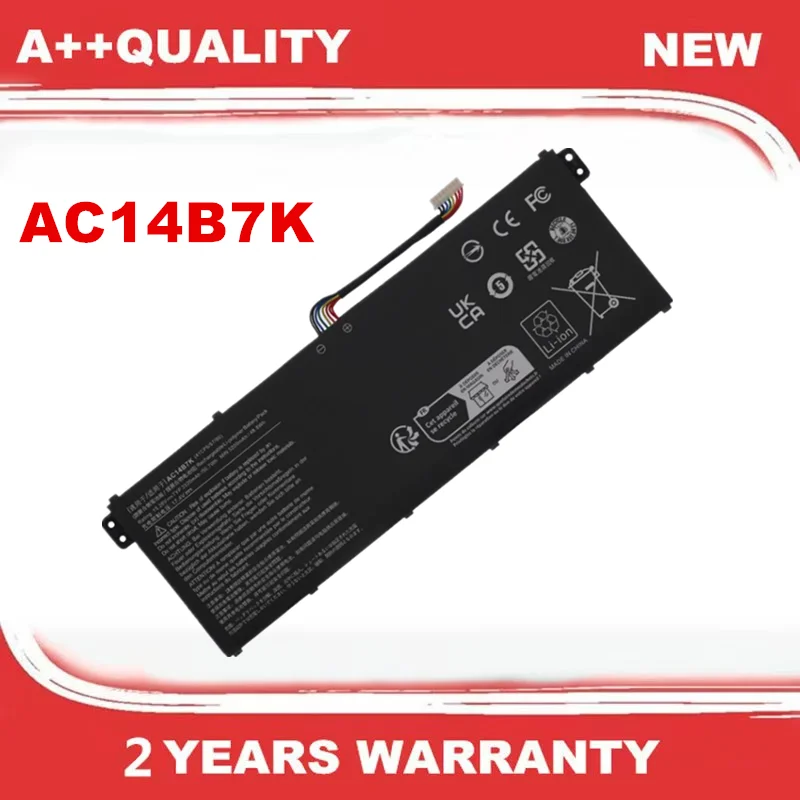 

AC14B7K Laptop Battery For Acer Swift SF314-52-536Y 573L 59TW 58YT 510E 51VX 59BN 8621 57D7