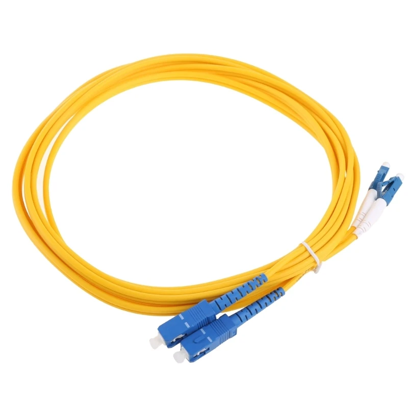 Cáp nhảy quang song công lõi song công cấp nhà cung cấp Cáp nhảy song song Singlemode LC-SC đến