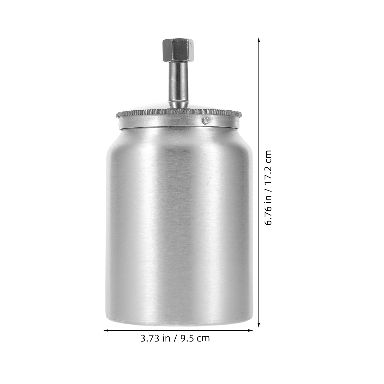 600 مللي رذاذ الطلاء قضيب كوب ل W77/75 الألومنيوم خزان بخاخ الطلاء خفيفة الوزن دائم لإعادة تشطيب أثاث السيارات #4