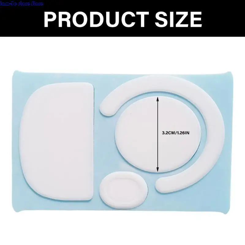 Gprox Superlight Mouse Feet Pad Glides 용 D0UA 1 세트 향상된 마우스 스케이트