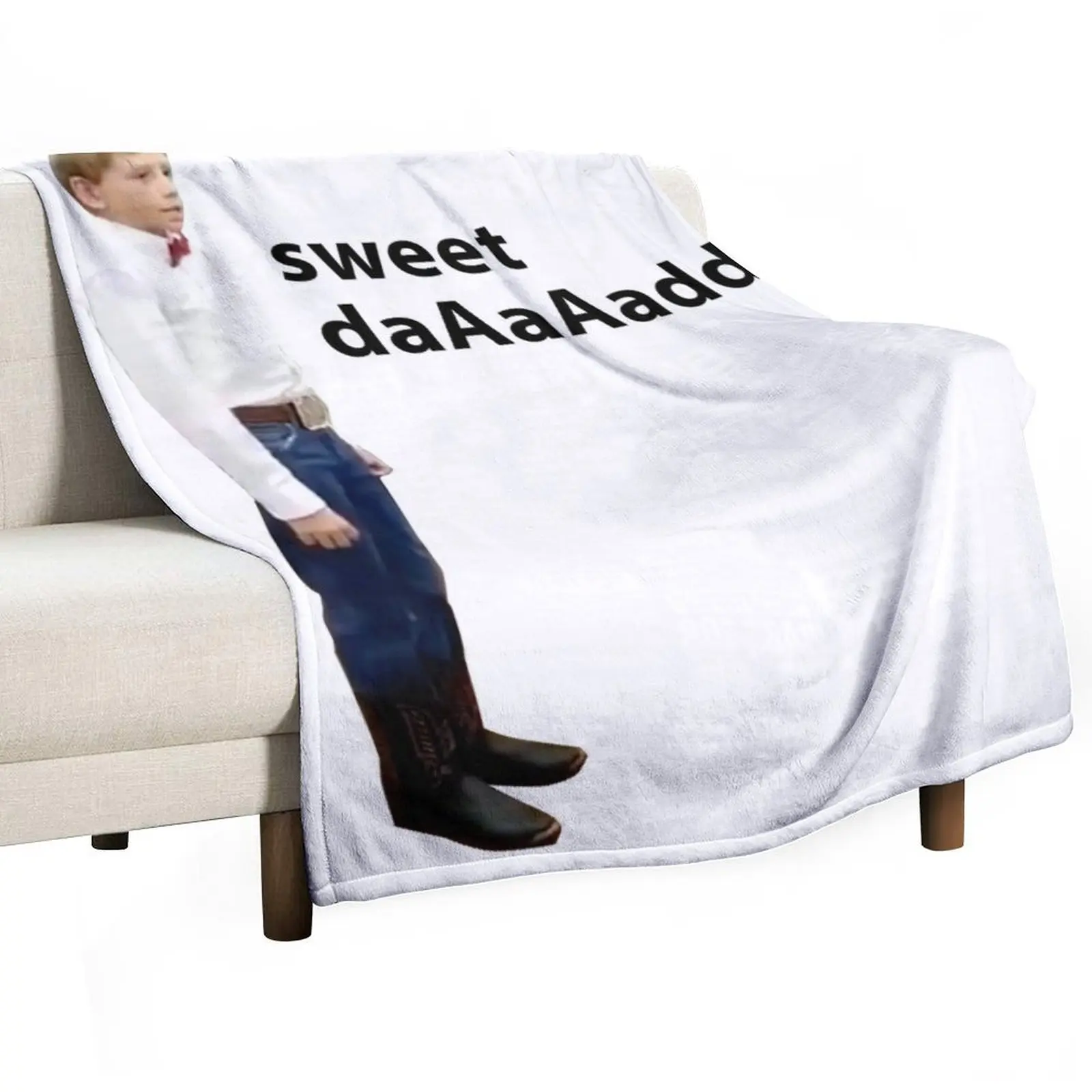 Walmart Yodel Kid Sweet Daddy Throw Blanket Custom Beach Winter beds Plaid on the sofa Blankets