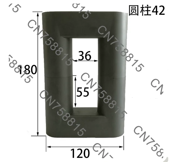 for equpment or machine, 1pair/lot，UY42 ultra large power transformer ferrite core ferrite bead Al 7300nH/N2