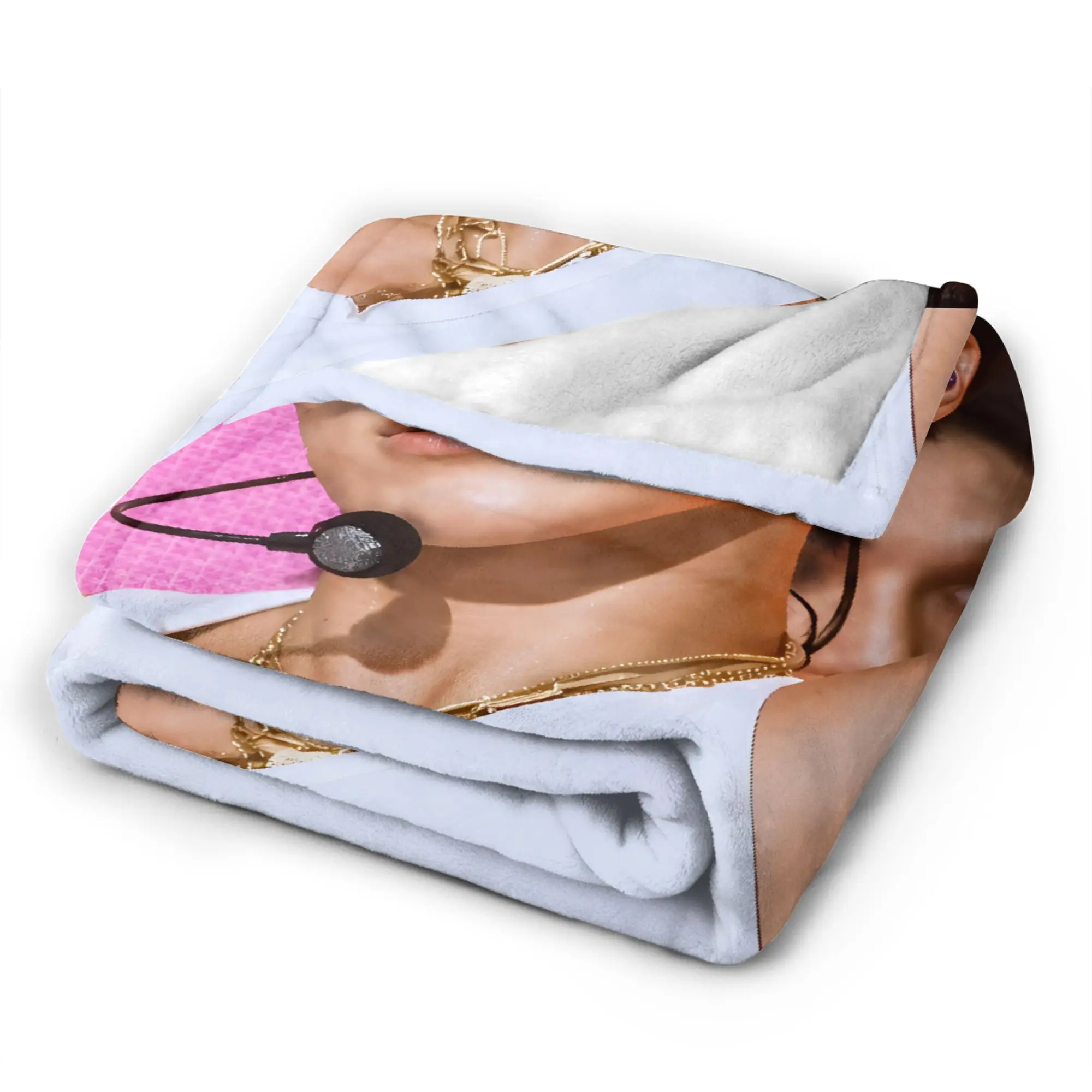 Choi San Bad Ateezs  Blanket Girls  Flannel Throw Blanket For Couch Bed Comfortable Custom Quality Bedspread Gift