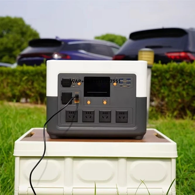 

Portable power station home outdoor 1000W 2000W 3000W solar generator with usb-a usb-c port portable emergency power supply