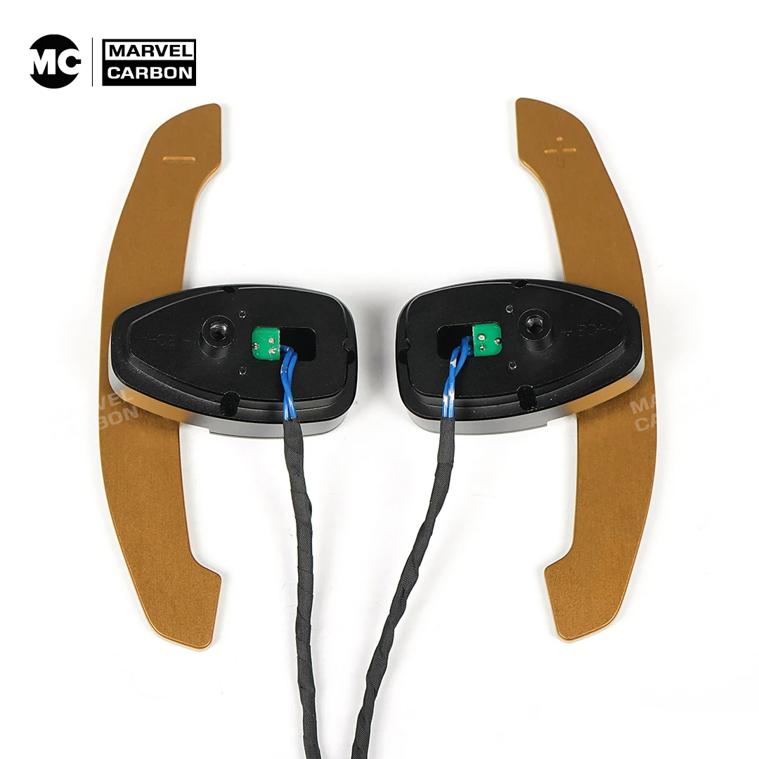 MC Colored Aluminum Alloy Magnetic Shift Paddles for Mercedes Benz A B C Class CLS CLA GLE Class Steering Wheel Shift Paddles