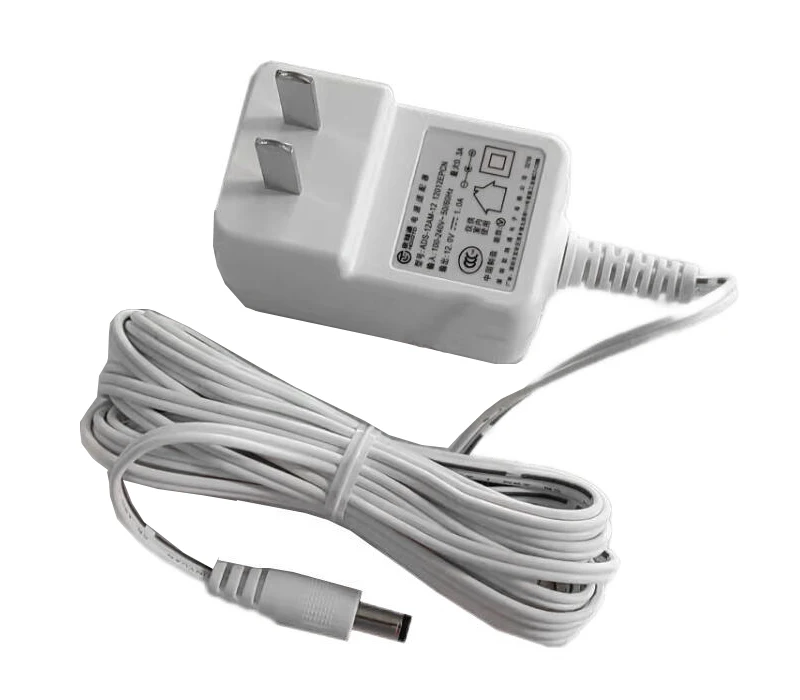 

Power Adapter 12V 1A, Barrel 5.5/2.1mm, US 2-Pin Plug, ADS-12AM-12