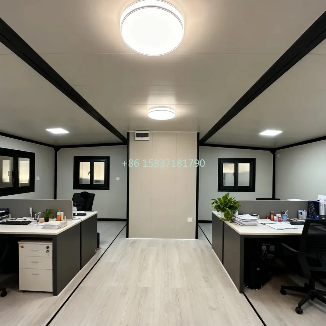 20ft 40FT Luxury Container House Office Prefabricated Expandable Modular Prefab House Expandable Container House Camping Home