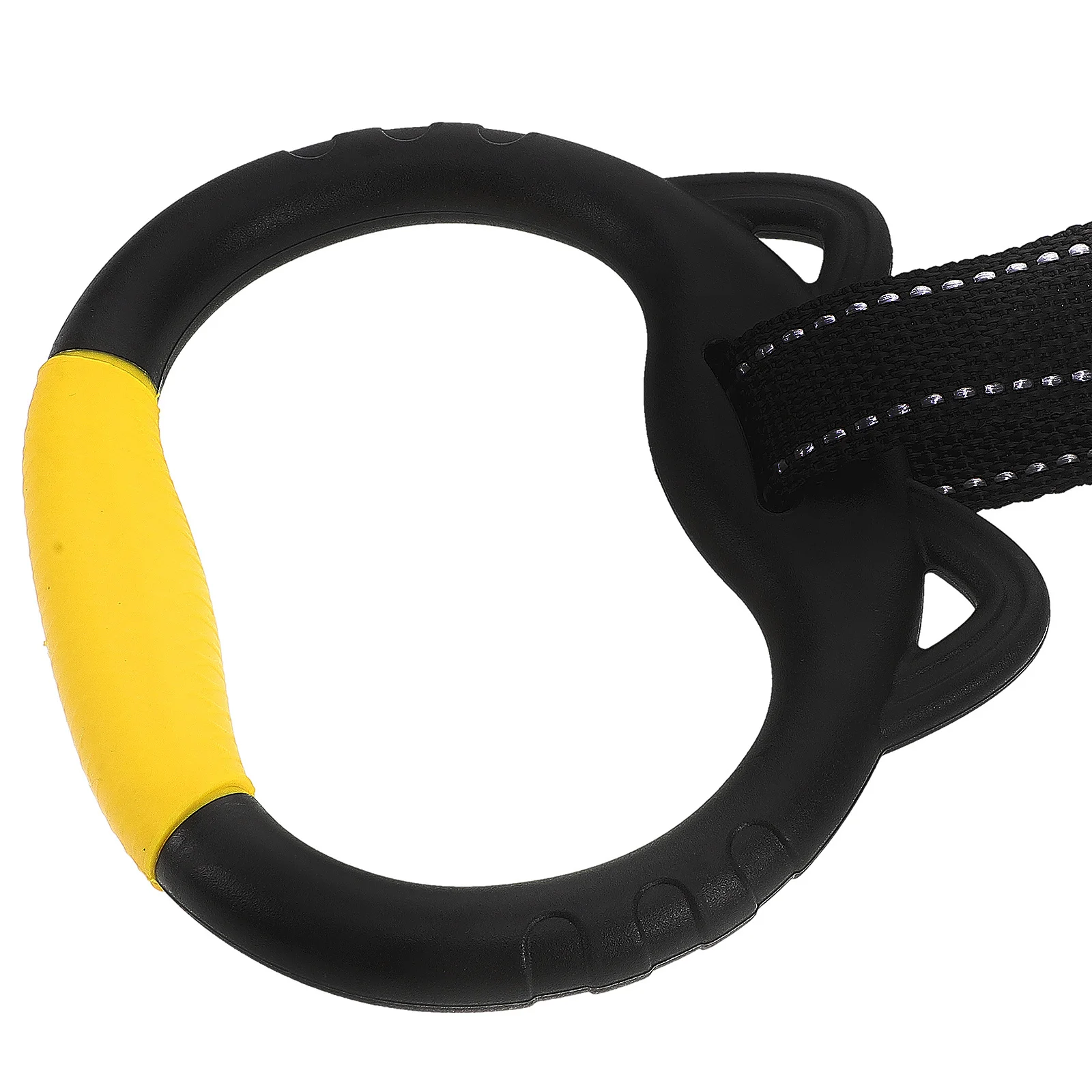 مجموعة واحدة من حلقات الجمباز مع أشرطة لمعدات تمرين التدريب على شريط واحد للقوة والمرونة #6