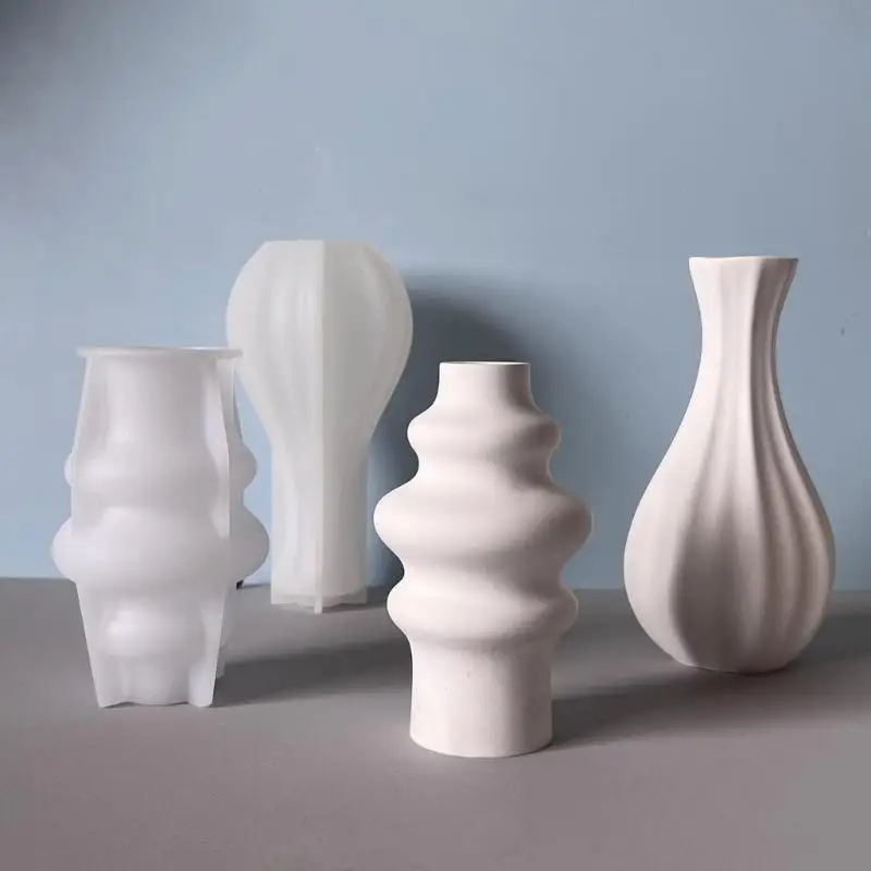 A52E Professional Grade Silicone Vase Template Set Suitable For Beginners Craft Enthusiasts