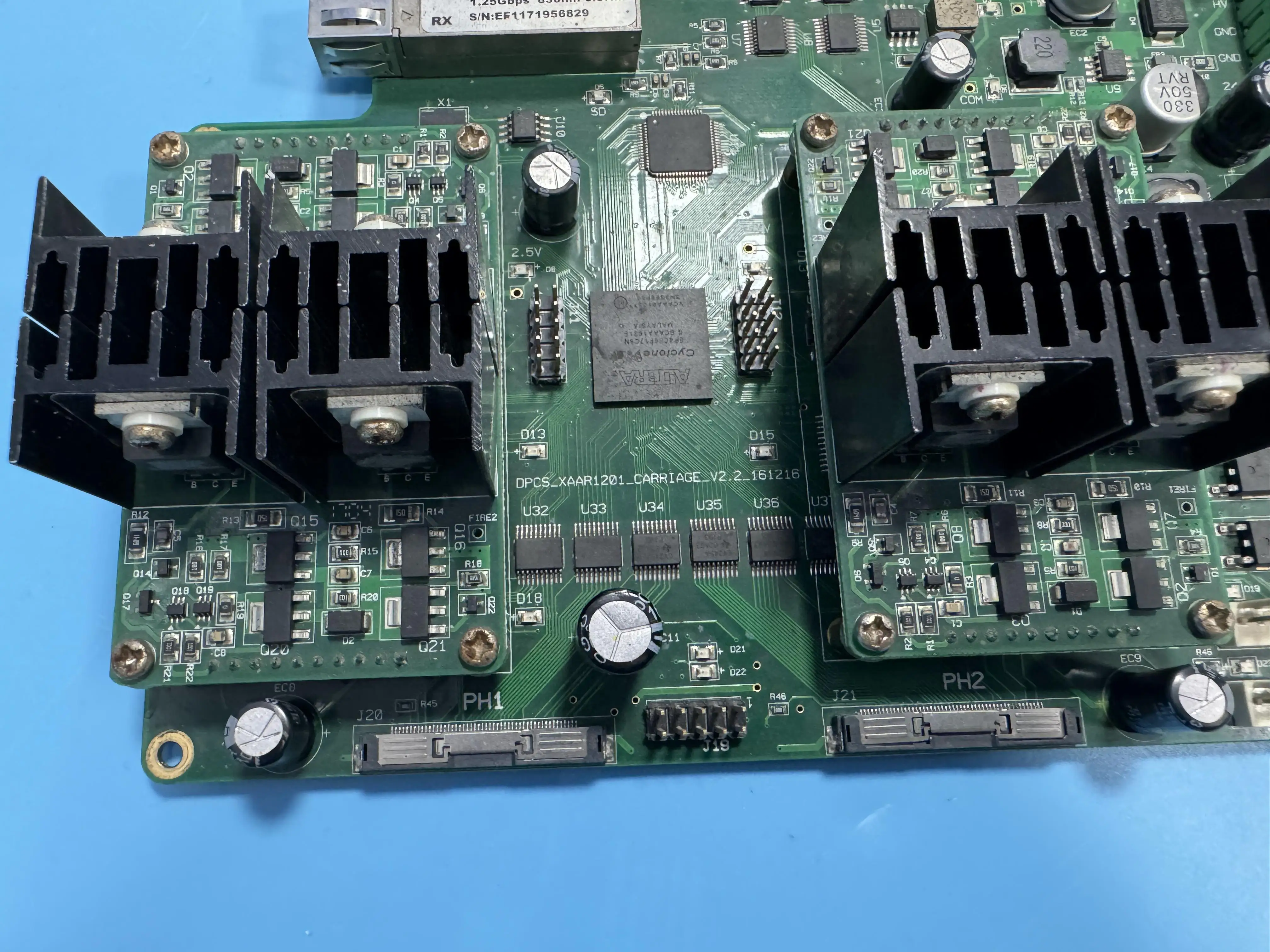 DPCS Xaar 1201 Head Board Carriage Board V2.2