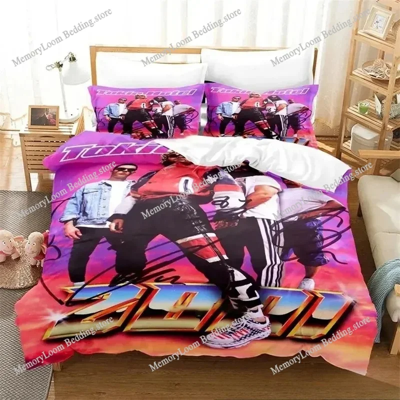 

3D Print Tokio Hotel Kaulitz Band Bedding Set Boys Girls Twin Queen King Size Duvet Cover Pillowcase Bed boys Adult