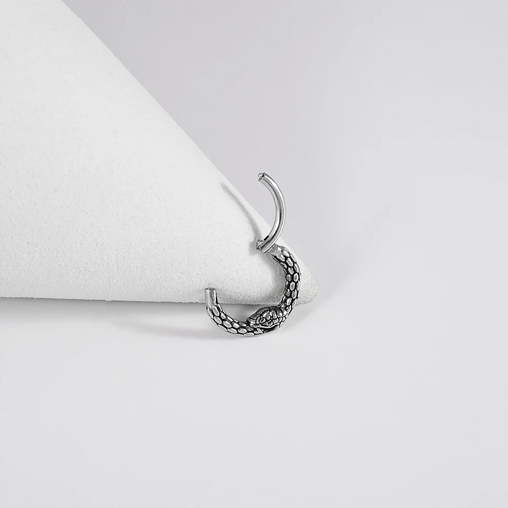 1PC Stainless Steel Butterfly&Bat&Snake Nose Septum Ring 16G Earrings Hoop Ear Cartilage Tragus Body Piercing Jewelry