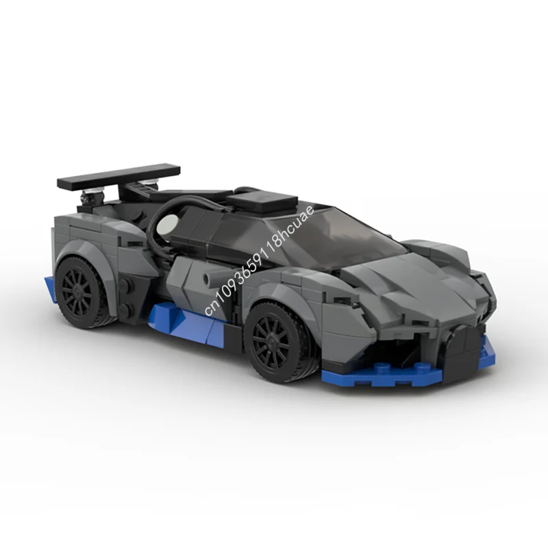 

296 шт. MOC Bugatti Divo City Champions, модель строительных блоков, строительная сборная игрушка, сделай сам, рождественские подарки, креативный день рождения