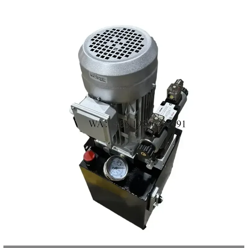 Wmwmnu for HONGDA 220V Hydraulic Pump Station with Engine and Motor Small Platform Car Lift Power Unit 1 Year Warranty