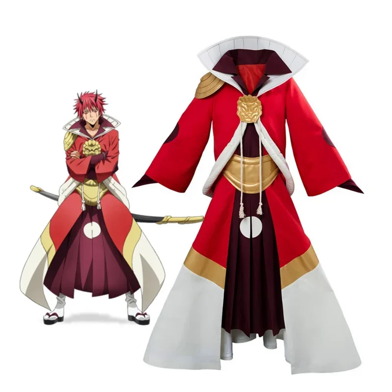 New Tensei Shitara Datta Ken Benimaru Costume That Time I Got Reincarnated As A Slime Flare Lord Cosplay Costu MN8