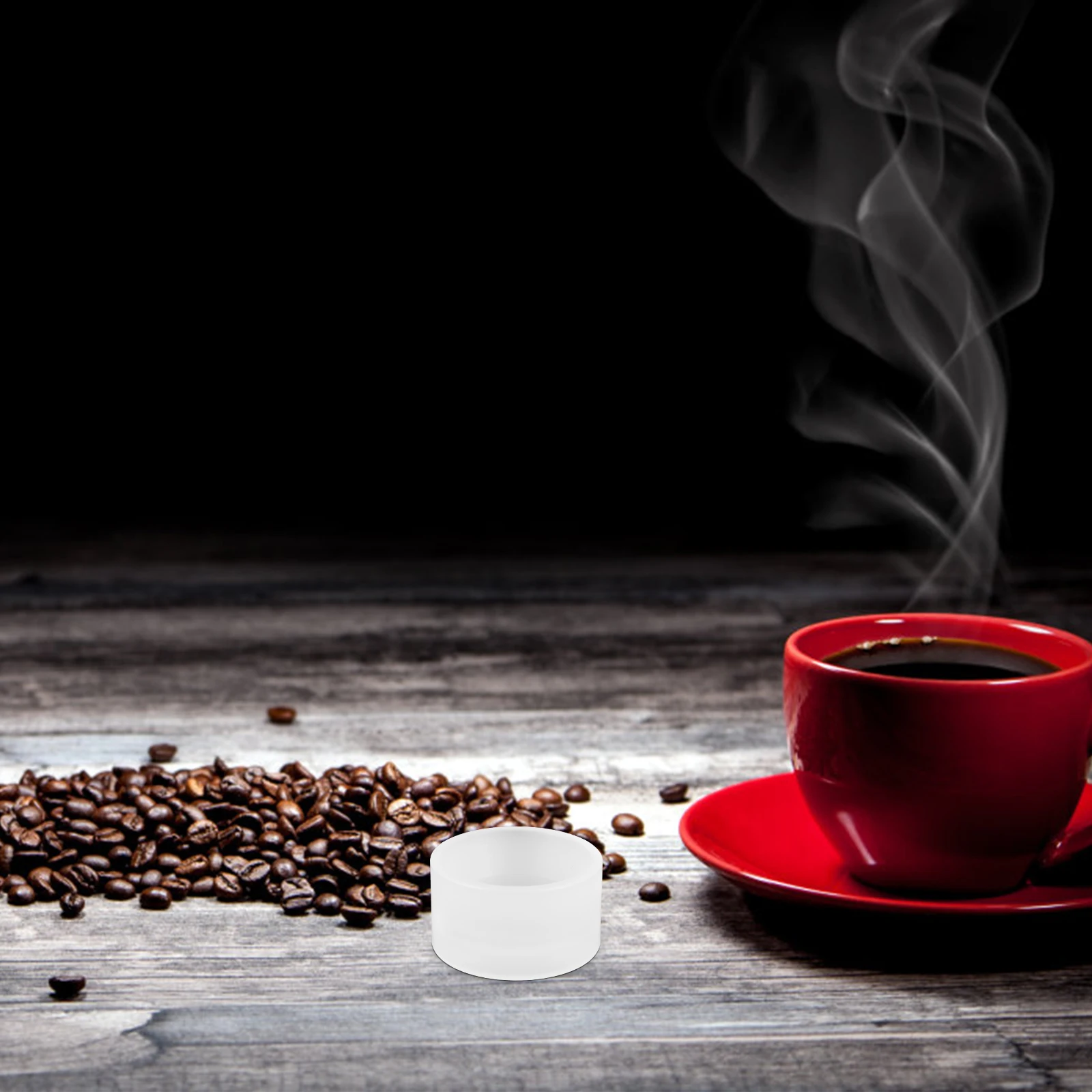 

Capsule Retaining Ring Coffee Press Tool Powder Holder Fixing Supply Pressing Adapter Base Replacement Part