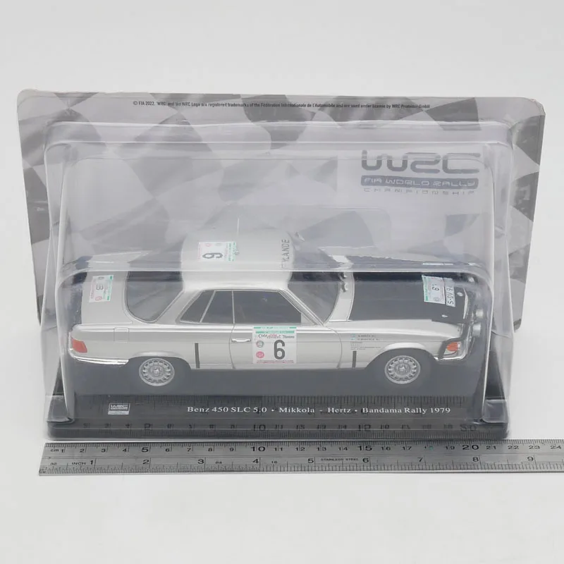 IXO 1:24 Schaal 450 SLC WRC 1979 Rally Auto Simulatie Legering Model Statische Display Collectible Gift Speelgoed Souvenir Decration