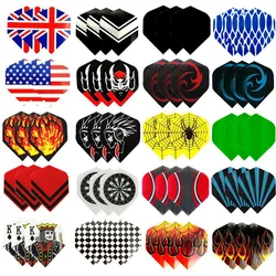 Dart Flights 60PCS Multiple Styles PET Wing Tail