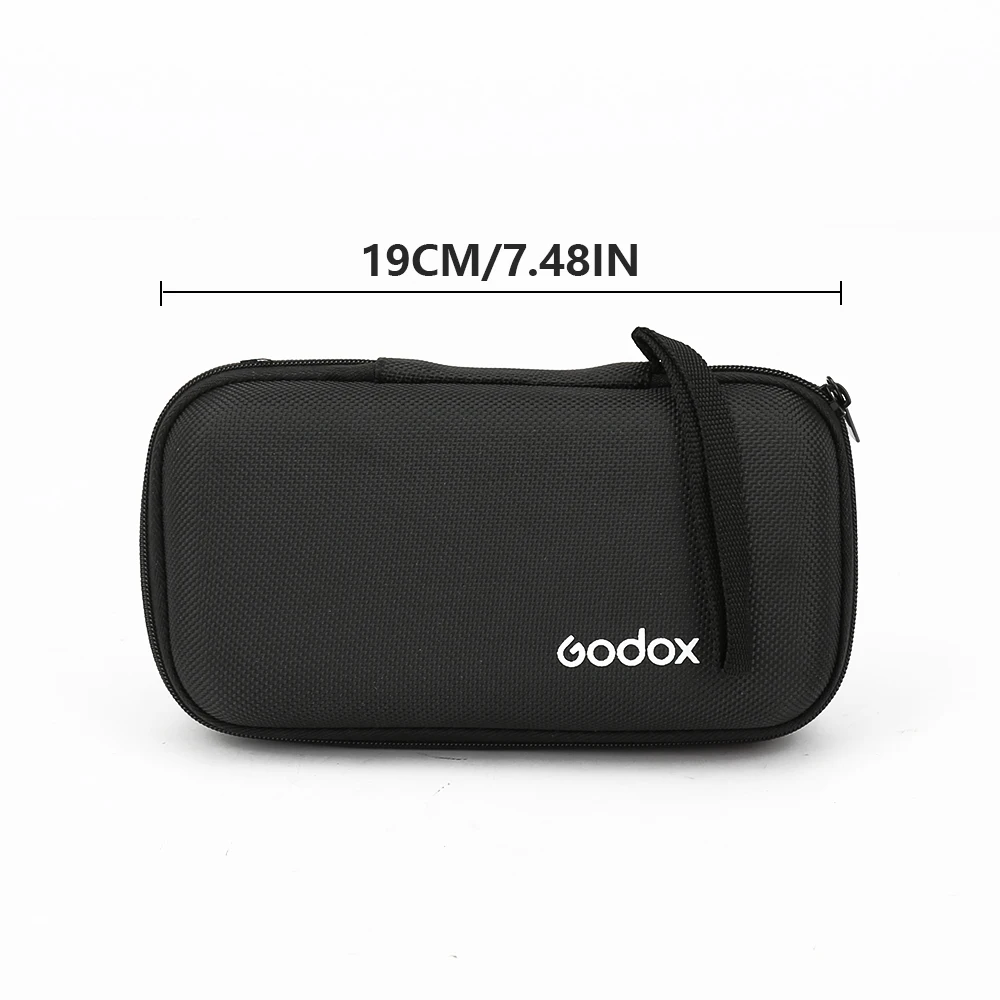 AK-R18 Portable Storage Bag EVA Carry Case For Round Flash Light Photography Accessory Kit