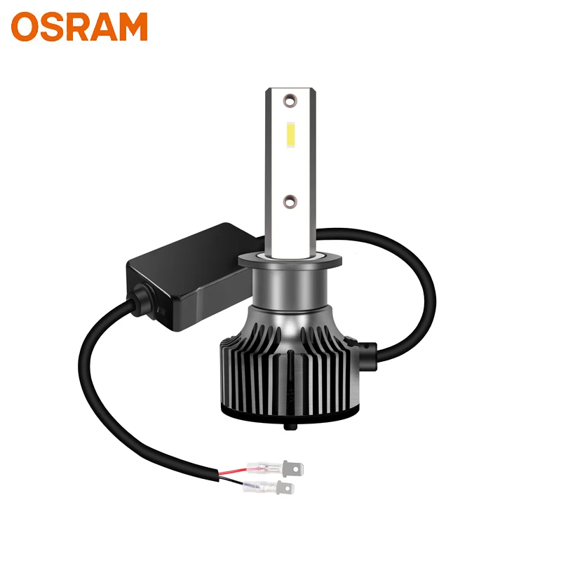 OSRAM LED 헤드라이트 램프, LED 자동 전구 D6150CW, LEDriving HL H1, 12V, 50W, 4000LM, 매우 밝은 P14.5s, 6000K, 순백색, 2 개