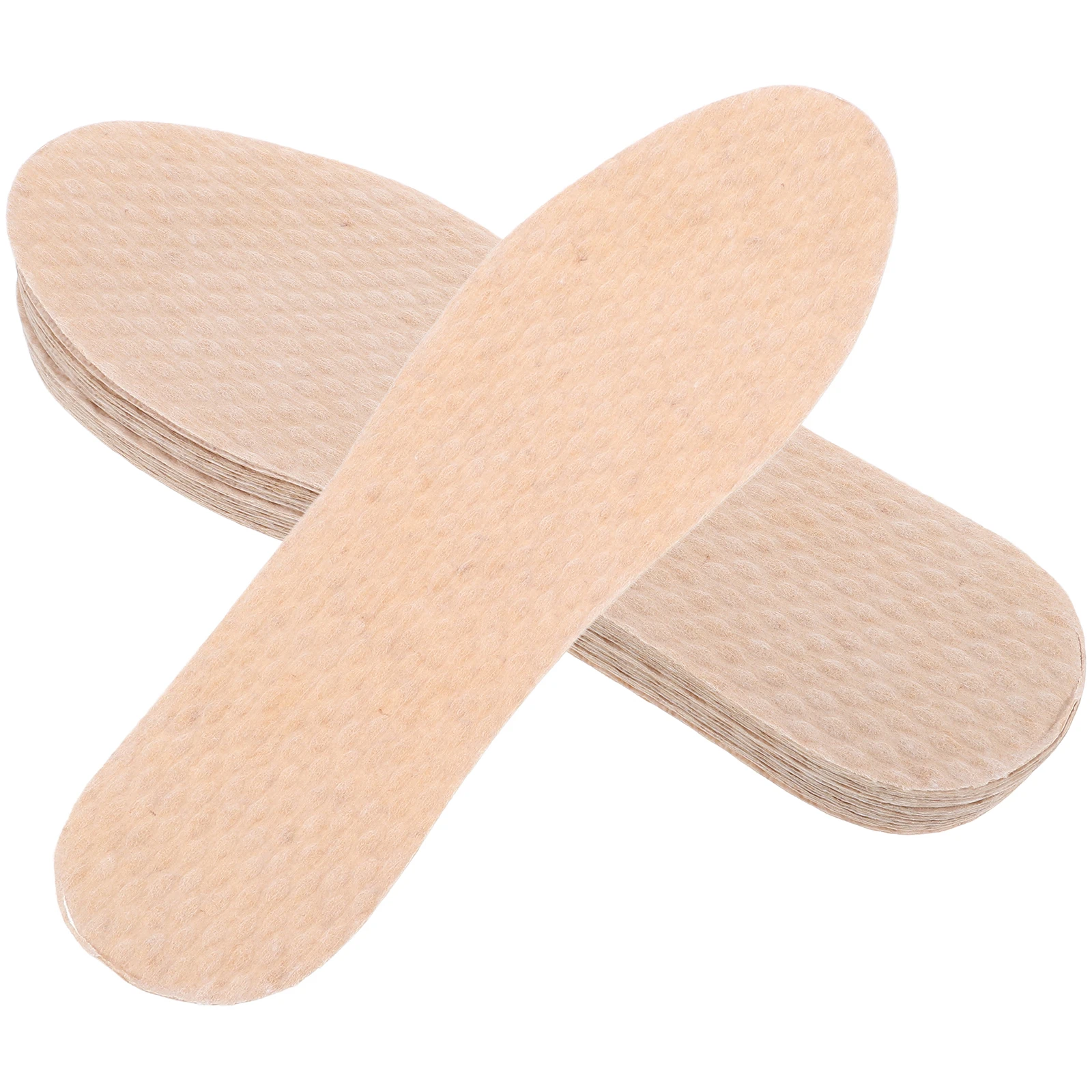 

Breathable Wood Pulp Insoles Odor Control Shoe Inserts Comfortable Foot Support Training Pads for Men