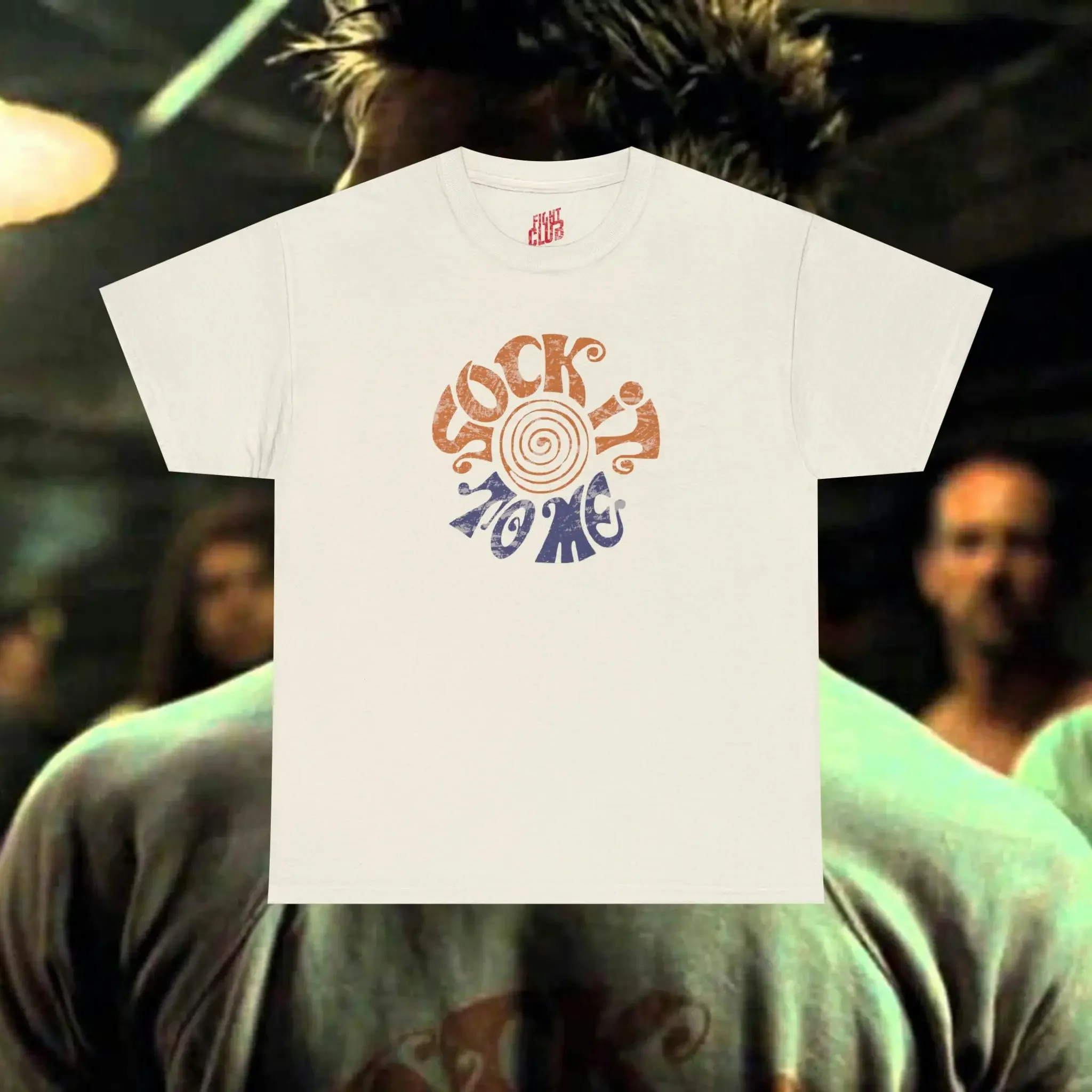 Fight Club Sock It To Me Brad Pitt T Shirt