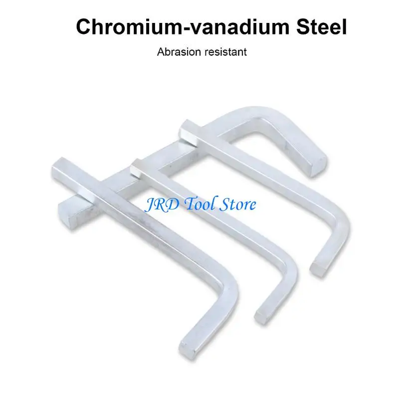 

A2UD 7PCS Bent Wrench Strong Steel Square Head Wrenches Extended Length