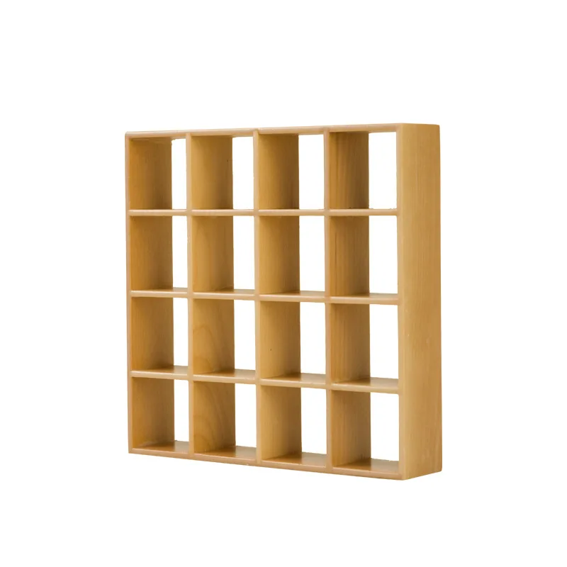 1:12 أثاث مصغر لبيت الدمى 16 شبكة خزانة عرض رف تخزين مصغر ديكور حلية #4