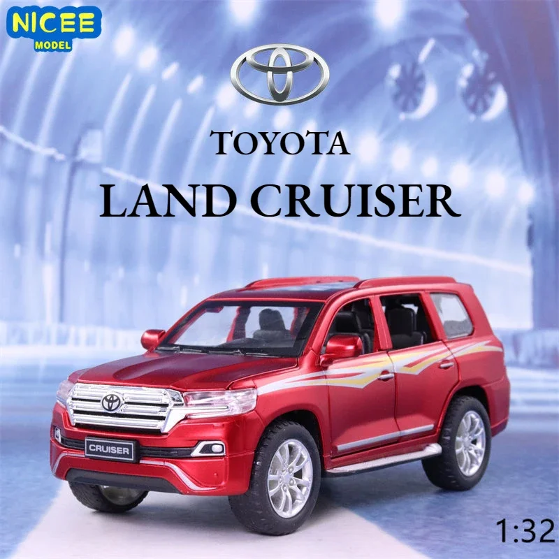 1:32 TOYOTA LAND CRUISER Metal Toy Alloy Car Diecasts & Toy Vehicles Car Model Toys For Children A172