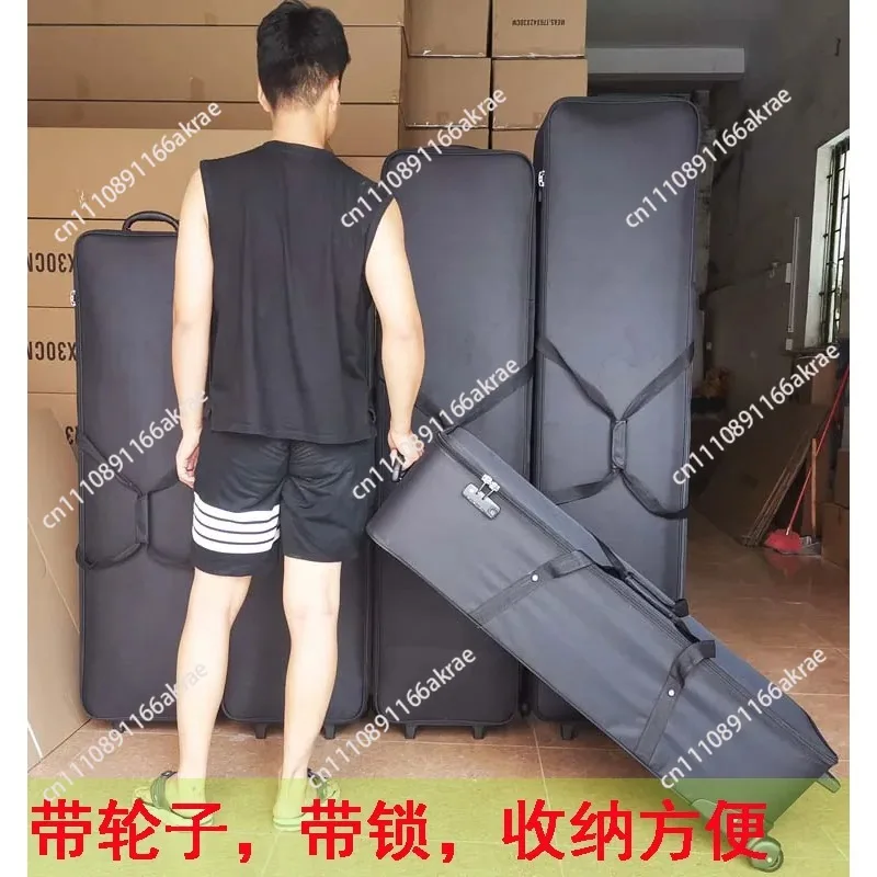 Password Storage Pull Box Puppet Luggage with Lock Doll Storage Box Tools Strip